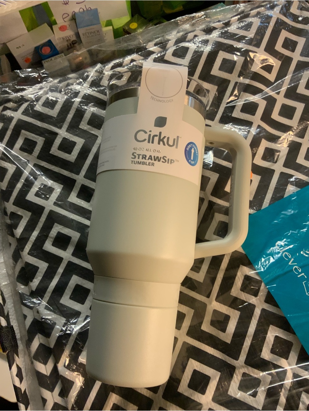 Cirkul StrawSip Tumbler - 40 oz with Handle
